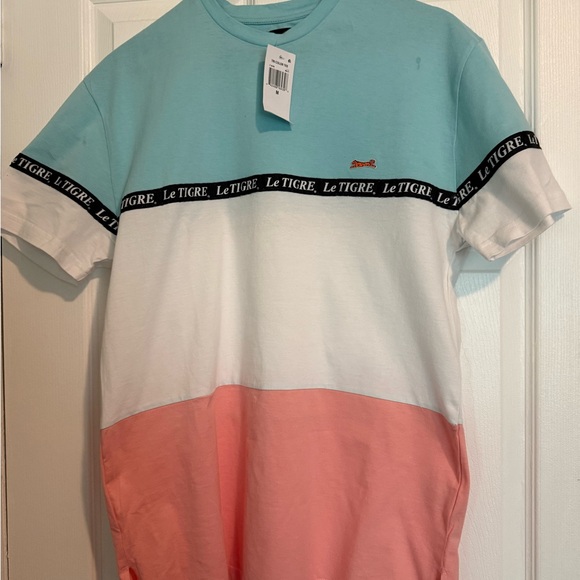 Le Tigre Color Block T-Shirt - Picture 1 of 2